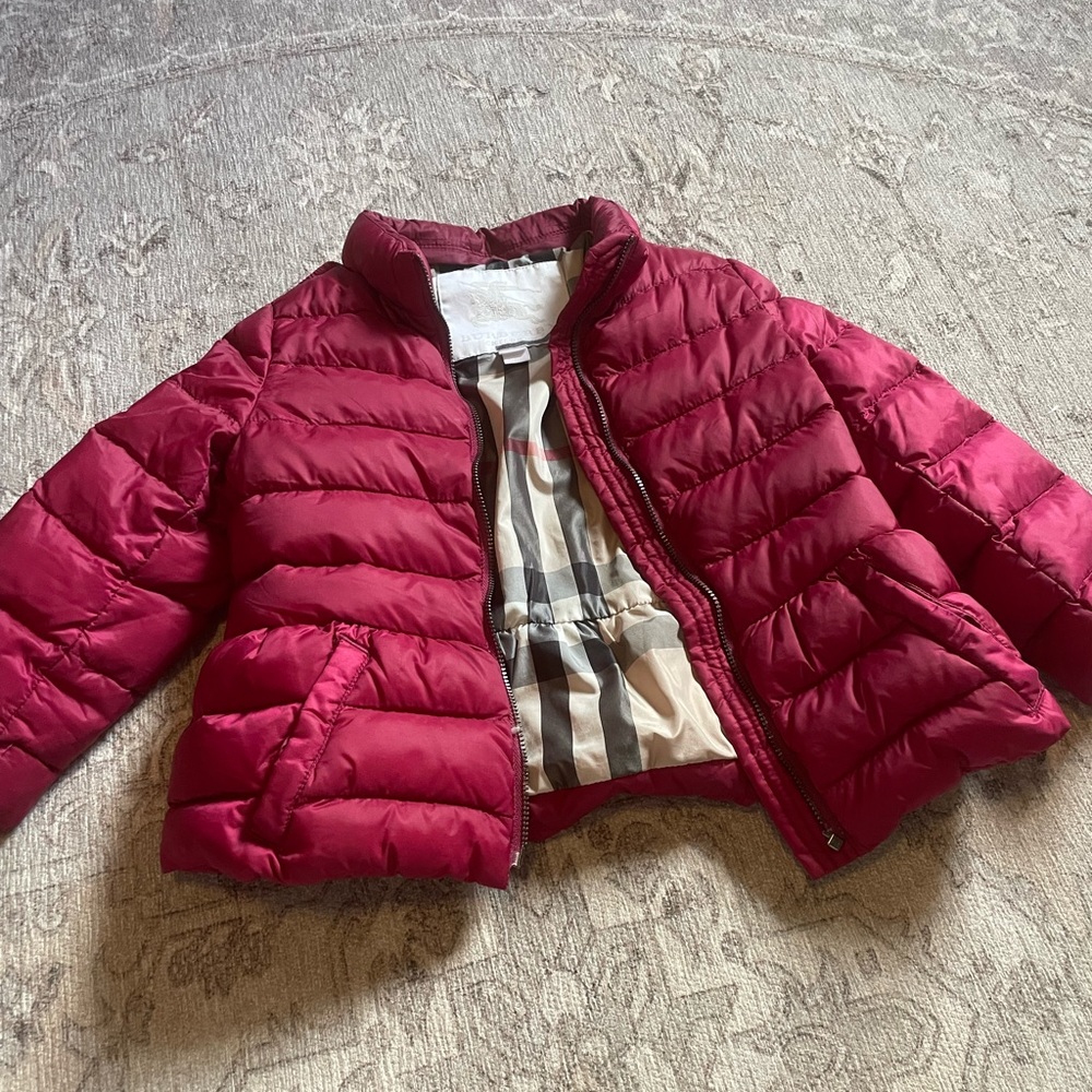 Authentic Burberry winter coat